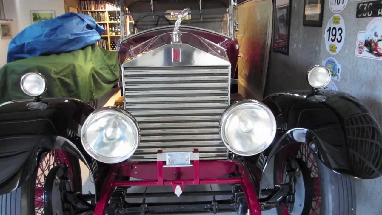 Beautiful convertible 1926 Rolls-Royce Twenty in detail (HD 1080p)