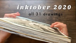 Inktober 2020 tour // all 31 drawings
