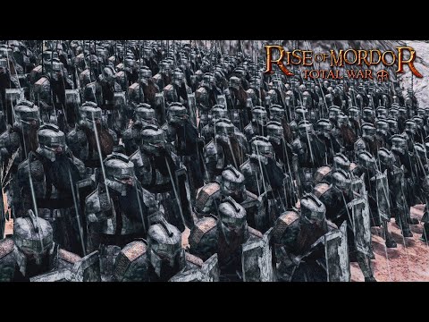 Видео: 15 000 Истерлингов VS 2000 Гномов | cinematic battle Rise Of Mordor