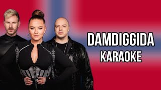 KEiiNO - Damdiggida | Karaoke Version (Instrumental) | Melodi Grand Prix 2024 🇳🇴