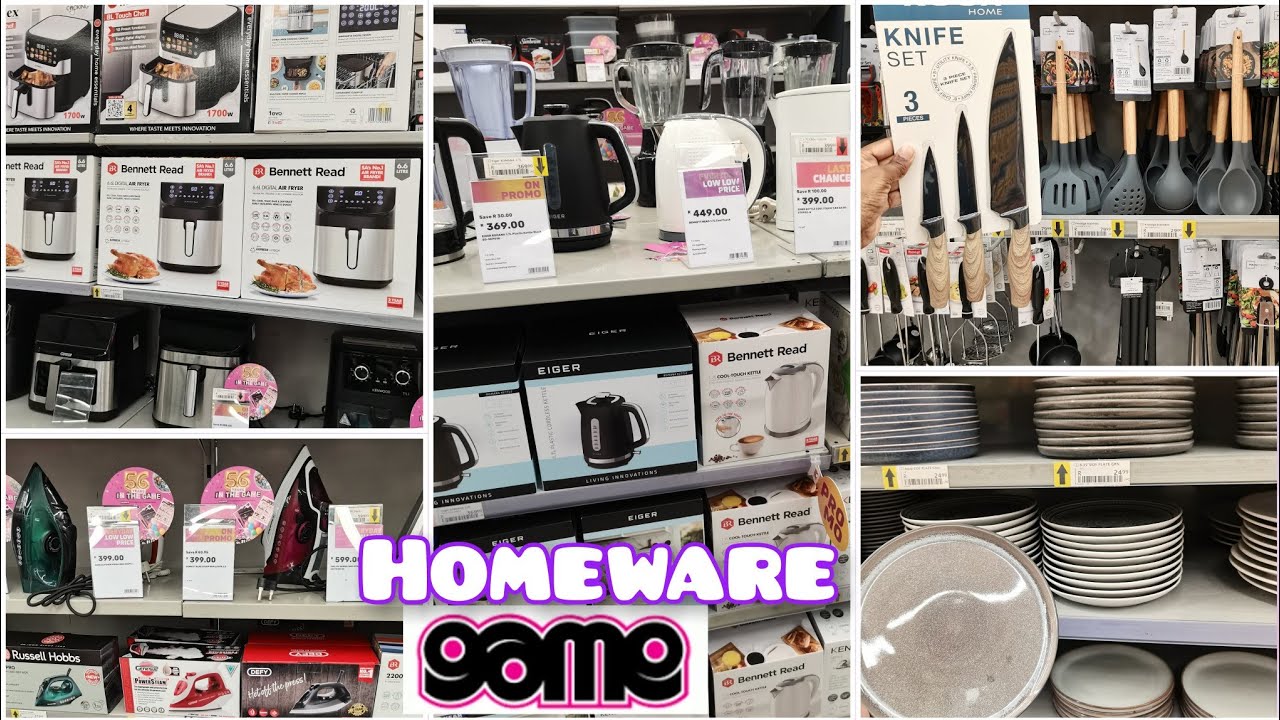 GAME || HOMEWARE || KITCHENUTENSILS || PLATES || POTS || KETTLES ...