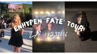 [ concert ] Enhypen FATE in LA*ੈ✩‧₊˚GRWM, concert, merch || ash's time