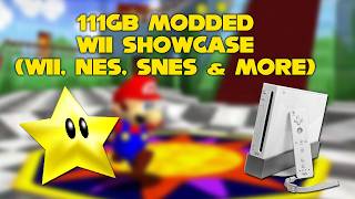 Modded Wii Showcase 111GB (250+ Gamecube / Wii Games, N64, NES, SNES, GAMEBOY, SEGA, Atari)