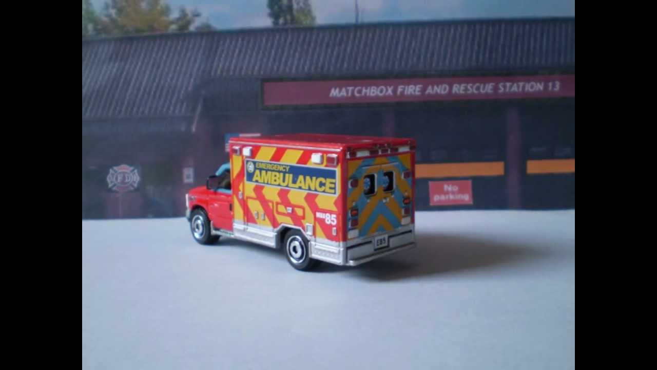 matchbox ford ambulance