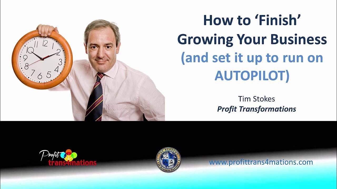 How To Manage A Business Without Being There Advanced Small Business Management | How to Run a Business without