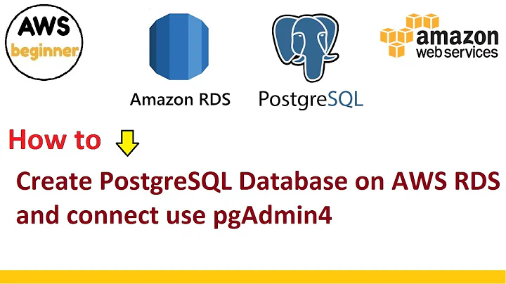 🔴 How to create PostgreSQL Database on AWS RDS and connect use pgAdmin4