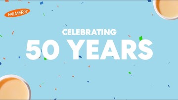 50 years of our iconic Cocoa Butter Original Solid Formula 🎂🥳