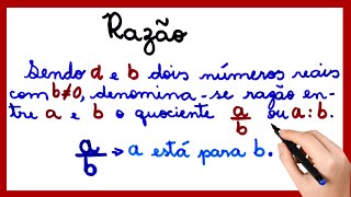 RAZÃO!!!! AULA COM EXERCÍCIOS RESOLVIDOS, RAZÃO DO INÍCIO , DICAS E MACETES.