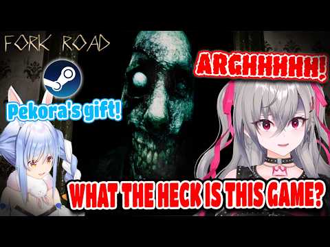 Riona Can't Stop Screaming Playing the Horror Game Pekora Gifted Her Hololive【ENG SUB】