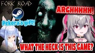 Riona Can't Stop Screaming Playing the Horror Game Pekora Gifted Her Hololive【ENG SUB】