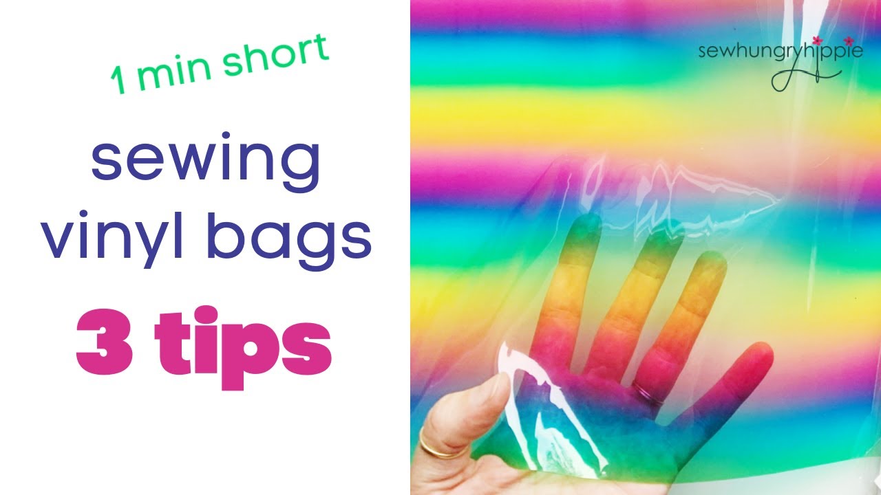 3 quick tips for sewing vinyl YouTube