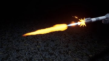 muzzle flash in unreal Engine