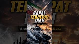 Heydar 110 Kapal Siluman Super Cepat Iran #shorts