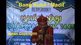 CERAMAH AGAMA BANG MADIT QUBIL MUSYAWAROH KOCAK !!!! ADA SETAN GEPENG