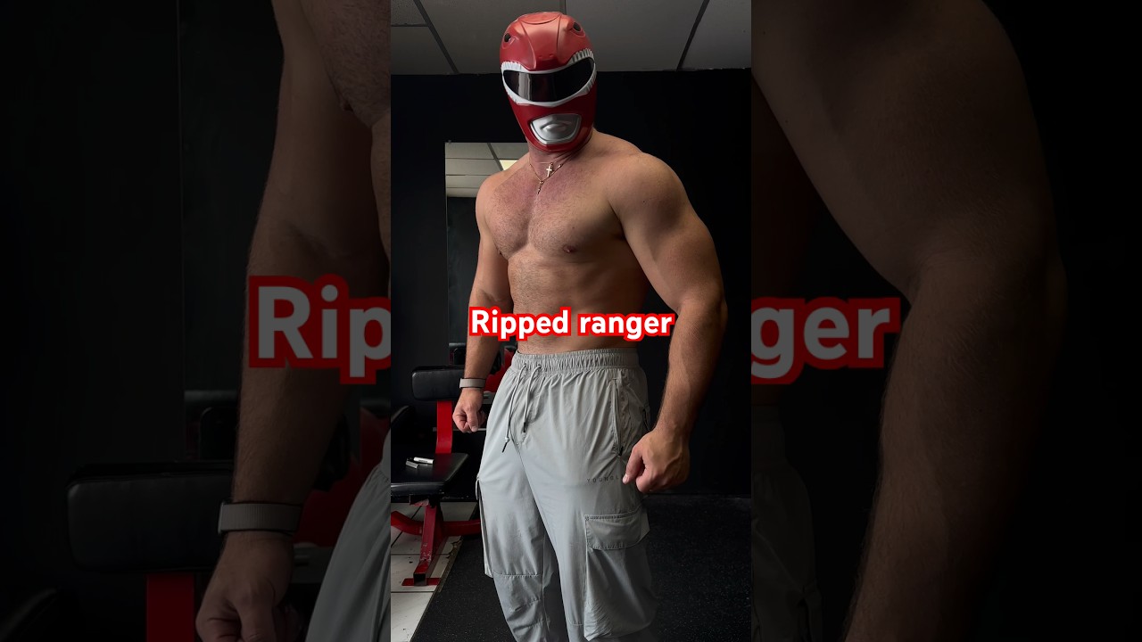Ripped red ranger 