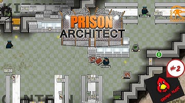 Prison Architect Slammer Update (2019) Part 2 - ESCAPE ATTEMPT.....WHAT TO DO