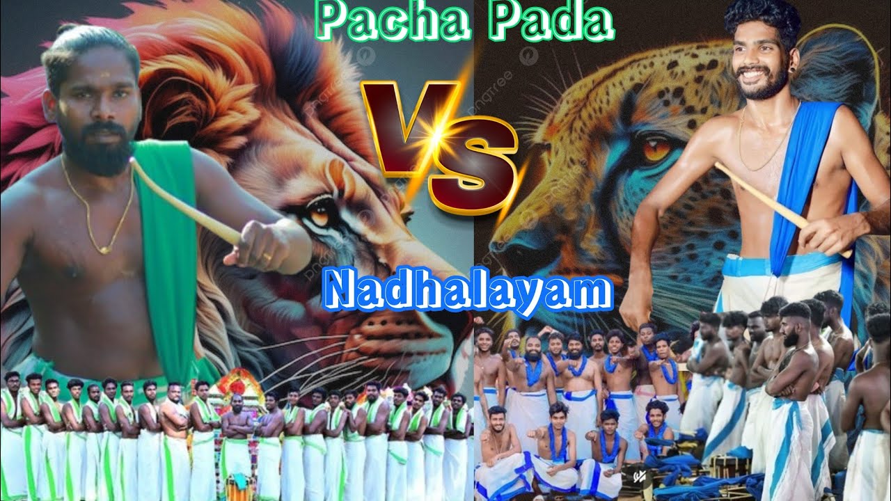 PACHA PADA  vs NADHALAYAM  Singari melam Fight With Two Team  vs  New Korupu   Youtube  Kerala  