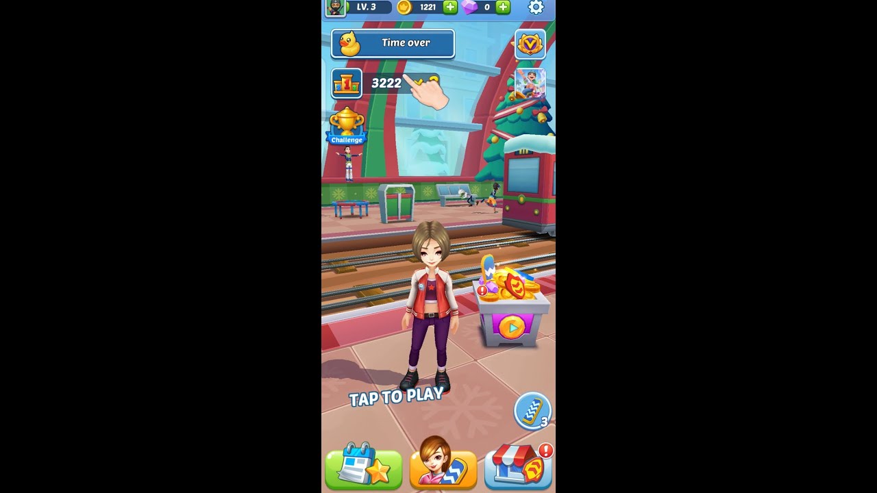 Subway Princess Runner Gameplay | Rail Rush Game Android Mobile - YouTube