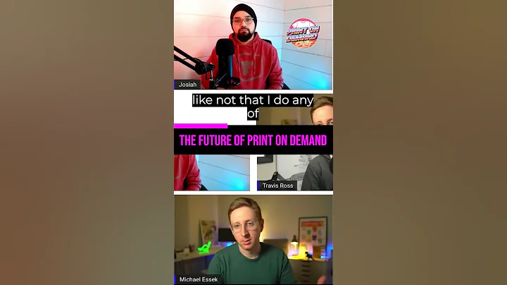 The Future of Print On Demand | Print On Demand Cast #shorts