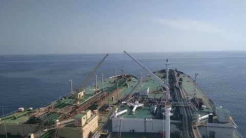Ship to Ship Operation Gas Tanker || STS  || Time Lapse Video of STS Operation