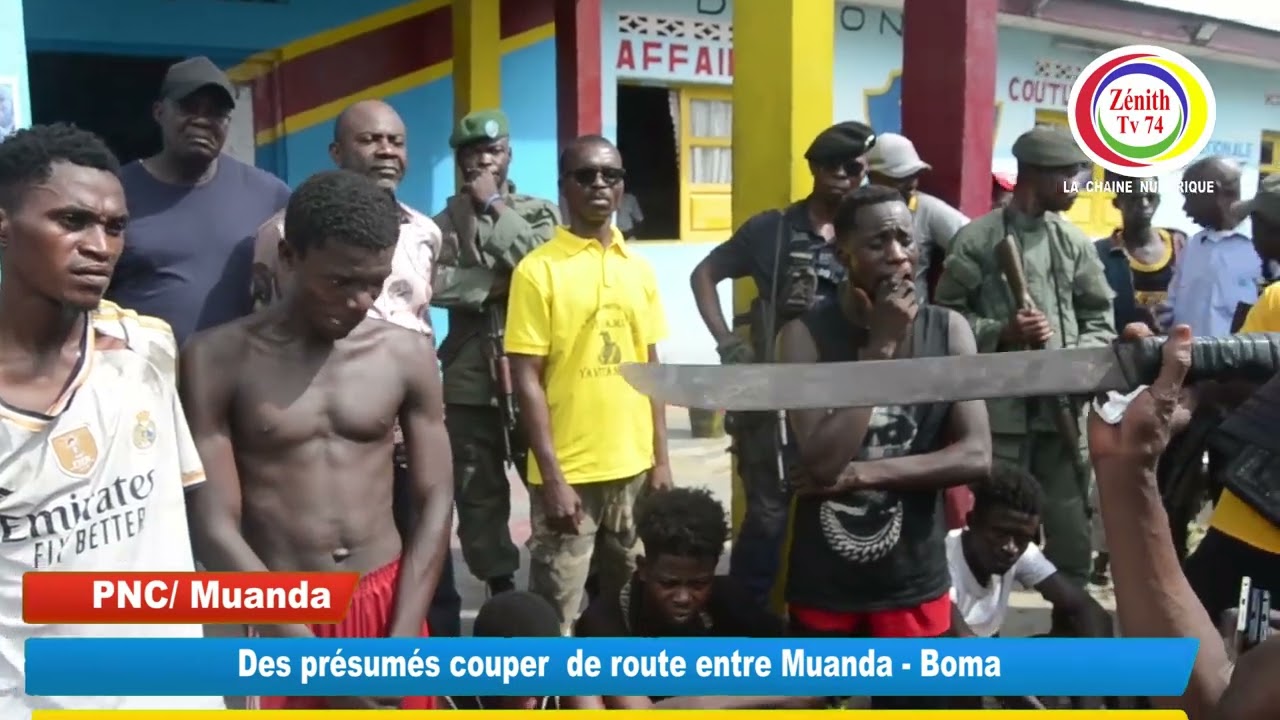 Des présumés couper de route entre Muanda et Boma.