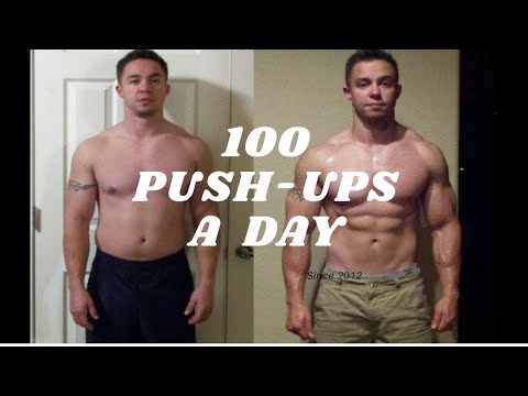 100 Pushups a Day For 30 days- TRANSFORMATION-2020🔥 - YouTube