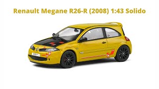 Renault Megane R26-R (2008) 1:43 Solido Diecast Model Car Review