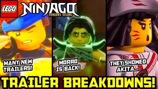 Many New Ninjago Trailers OUT NOW! ❄️ Ninjago Dragons Rising Season 4 Part 2 Trailers Breakdown!