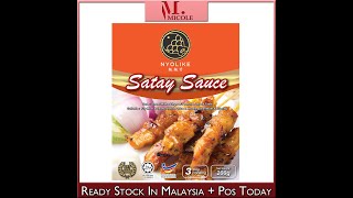 Micole F0016 Halal Nyolike Satay Sauce 200G