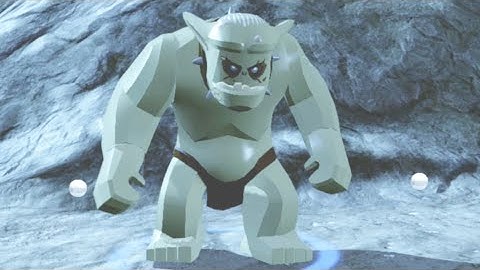 LEGO The Hobbit How to Unlock Goblin Brute & Free Play Gameplay