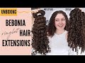 Unboxing Bebonia Ringlet Clip in Hair Extensions | 4A Texture