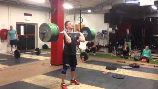 Clean & Jerk: 150 x 1 rep by Philip \