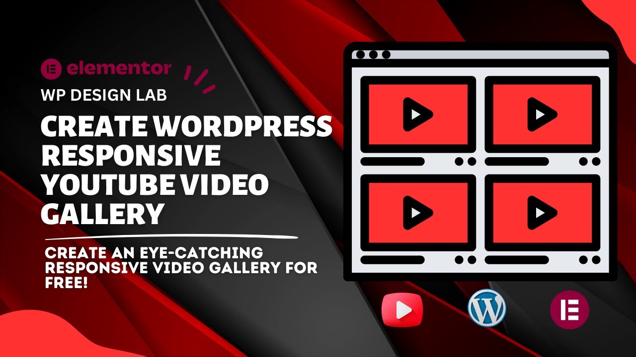How to create WordPress Responsive Youtube Video Gallery