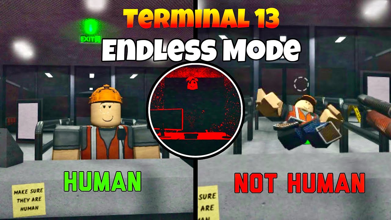 Terminal 13: Not Human ENDLESS MODE 😨 | Full Game Walkthrough & Ending ...