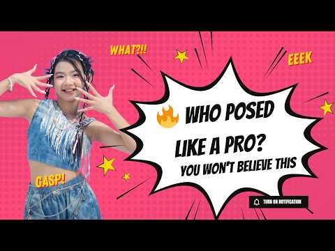🔥 WHO POSED LIKE A PRO?! Baby Warriors Photoshoot Challenge 😱📸