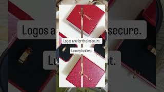 Logos are for the insecure. Luxury is silent.