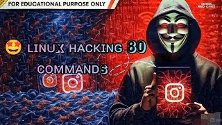 🔥 Top 80 Linux Commands for Ethical Hacking | Complete Linux Hacking Commands Tutorial 💻