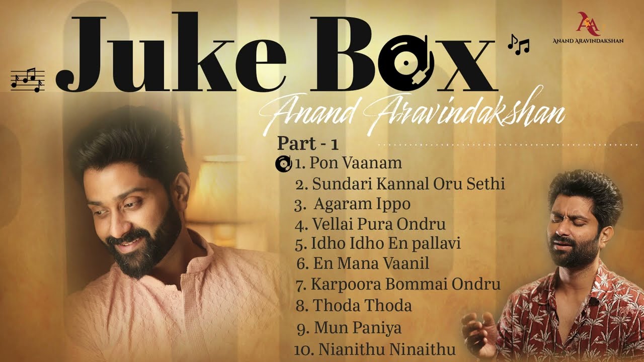 Anand Aravindakshan Cover Songs JukeBox Part 1