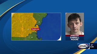 Seabrook man accused of assaulting 87-year-old neighbor and police officer while home is on fire