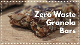 Zero Waste Recipes: Whatever Bars - Granola bars made with... whatever!