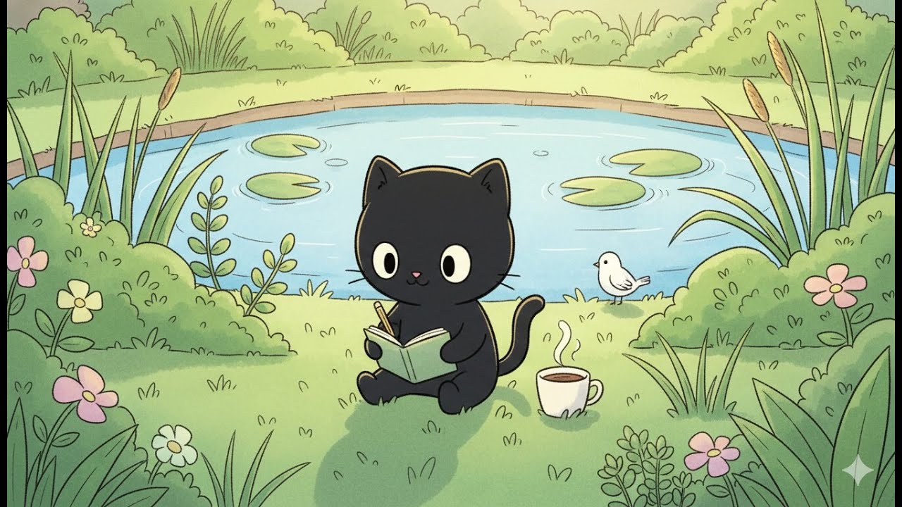 Positive Morning Beats With Cat☀️ Lofi for Productivity & Good Mood