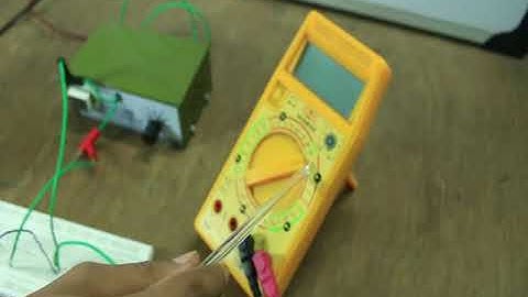 Calibration of a Thermister