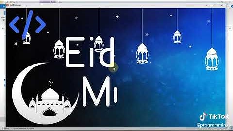 Eid Mubarak programming 🔥🔥❤️ #eidmubarak  #shorts