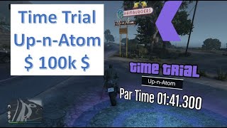 GTA 5 ONLINE This week premium race Time Trial. Winner Money 100k. Location Up-n-Atom screenshot 4