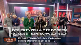 Die Prinzen &amp; Die Doofen - (Du musst ein) Schwein sein // RTL Samstag Nacht - Das Wiedersehen