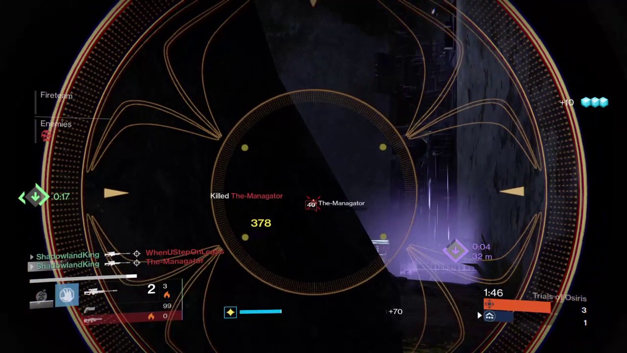 Triple snipe play in trials vs. kjhovey/Managator