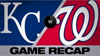 Scherzer, Soto Propel Nationals To 6-0 Win Royals-Nationals Game Highlights 7619