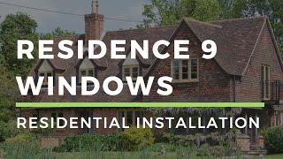 DWL - Case study - Residence 9 windows and aluminium doors installation