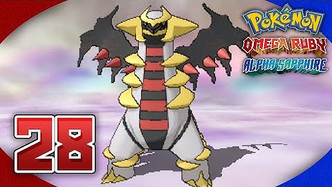 Pokémon Omega Ruby and Alpha Sapphire Walkthrough (After Game) - Part 28: GIRATINA!