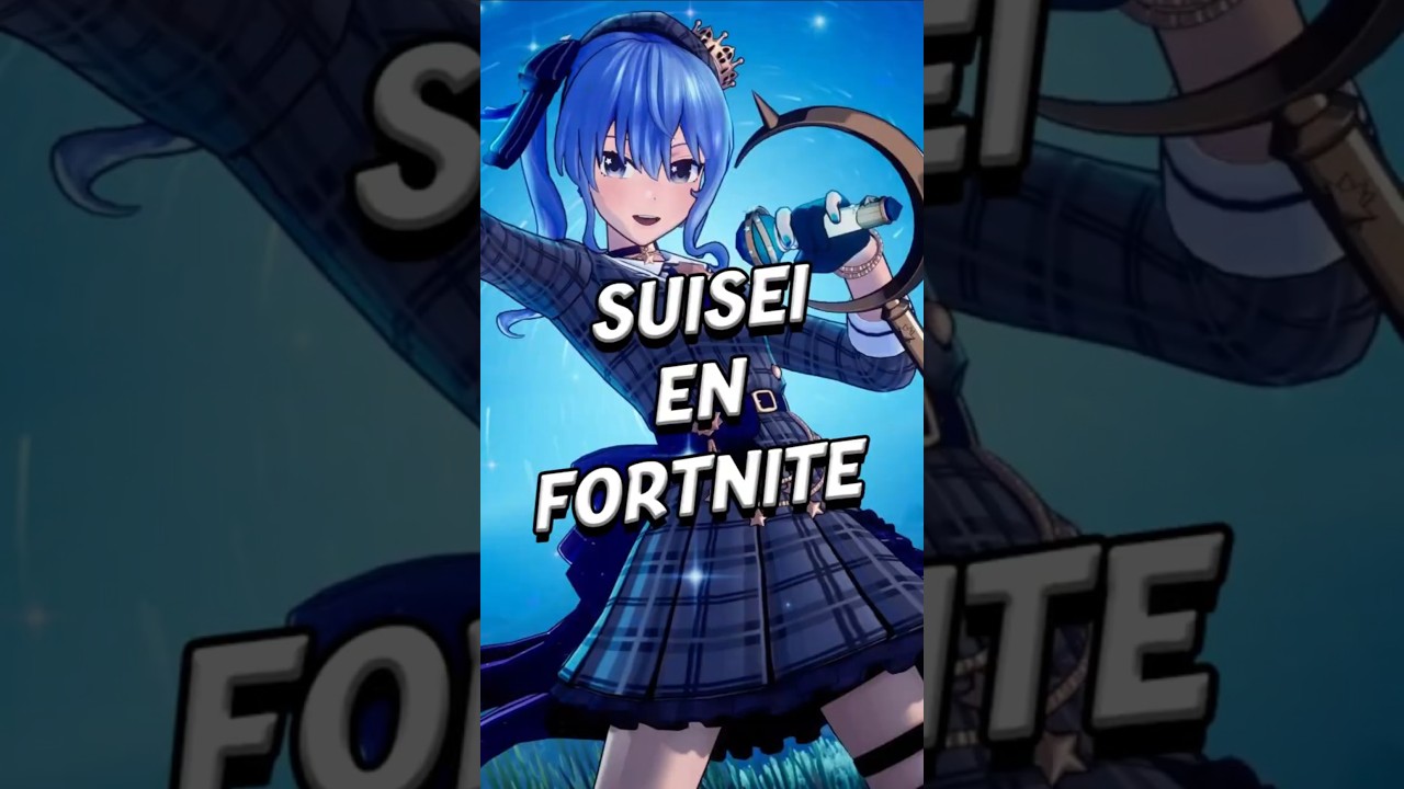 La PRIMERA VTUBER de HOLOLIVE en FORTNITE 😱 | Suisei lo logra